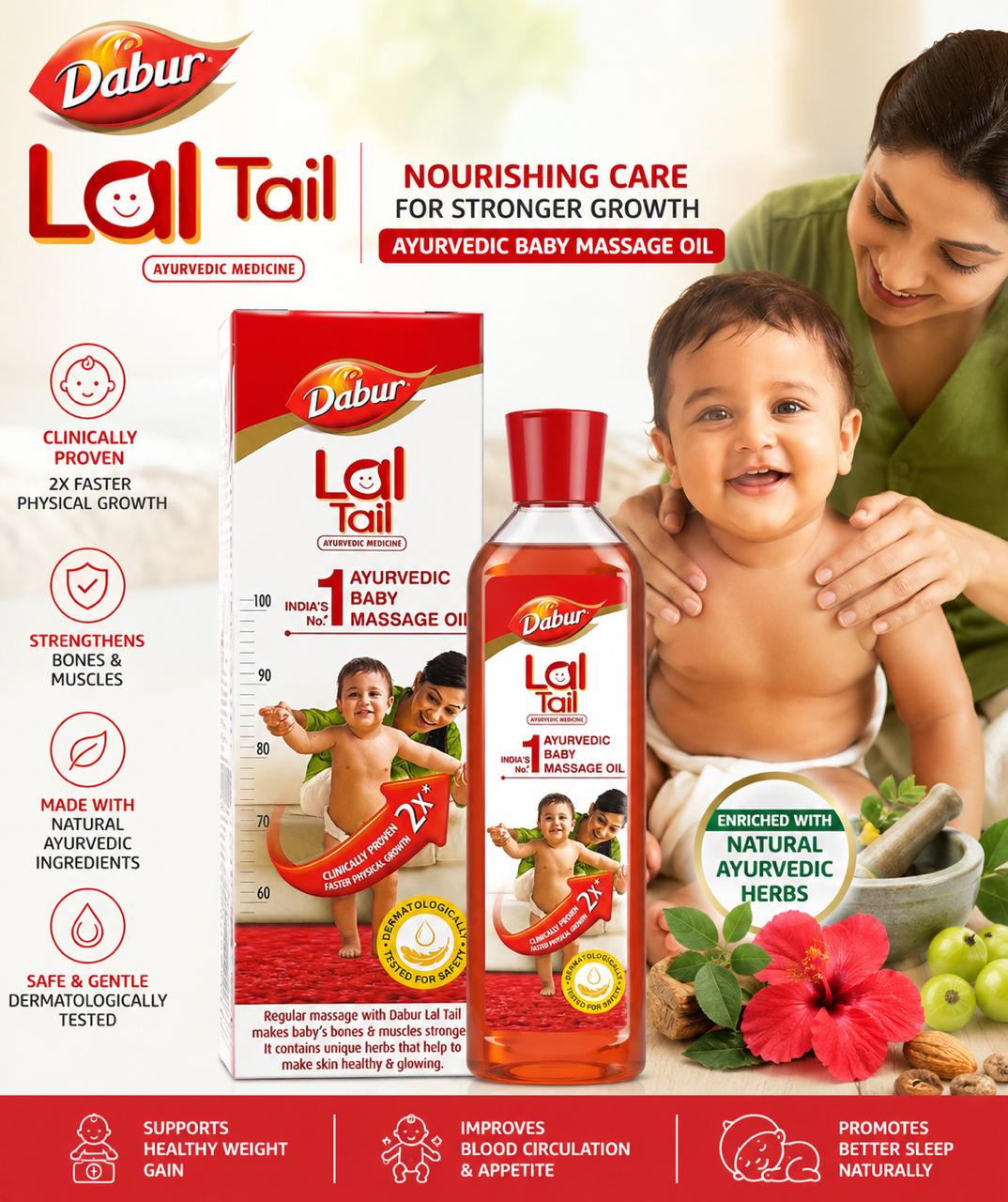 DABUR LAL TAIL 50ml