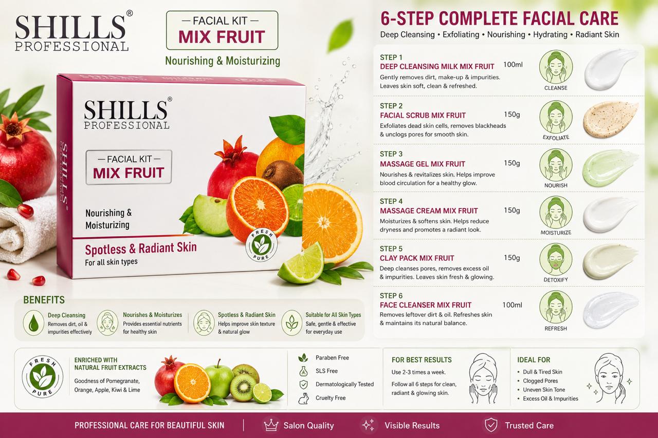 SHILLS PROFESSIONAL MIX FRUIT FACIAL KIT 