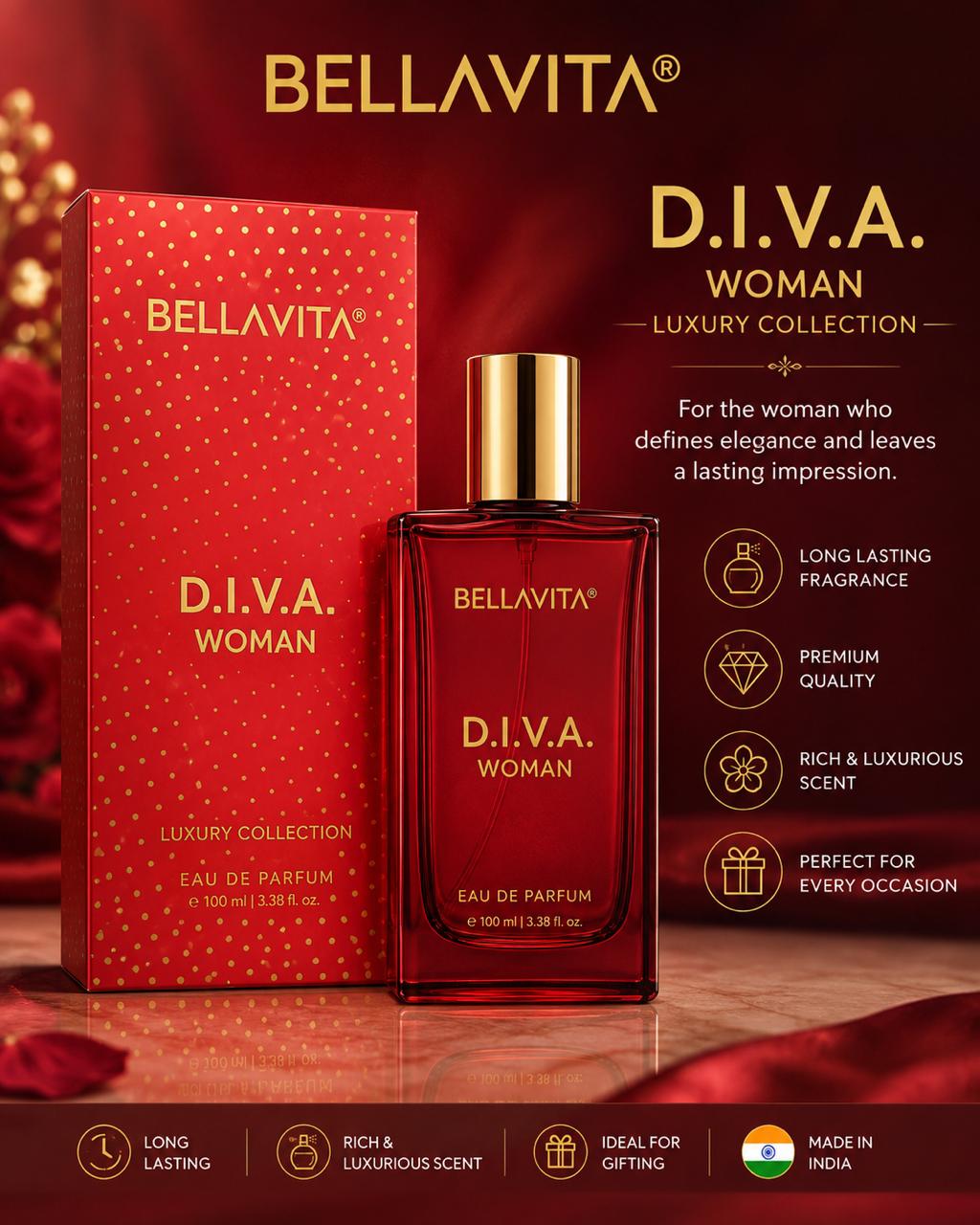 BELLAVITA D.I.V.A. WOMAN PARFUM 100ml