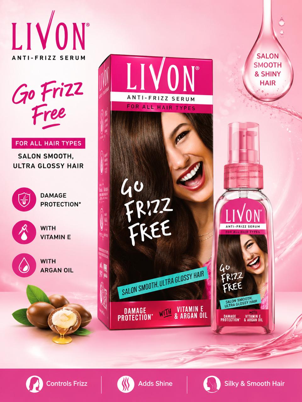 LIVON ANTI-FRIZZ SERUM 45ml